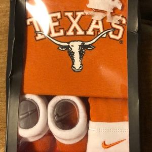Texas Longhorns 0-6months set Nike